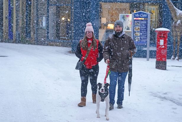 英国气象局的预报解释了今年11月英国可能会下雪的地方